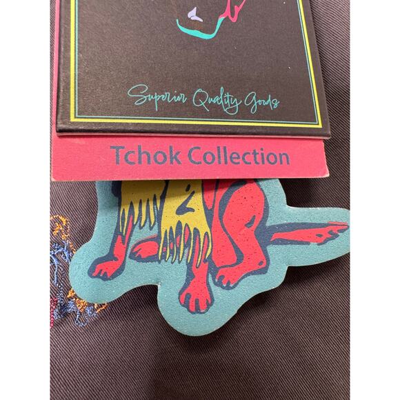 Cremieux Mens Embroidery Madison 9' Inseam Size 38 Dog Print Tchok Print NEW - Picture 7 of 8